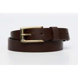 Brown Oil Pullup Casual Belt